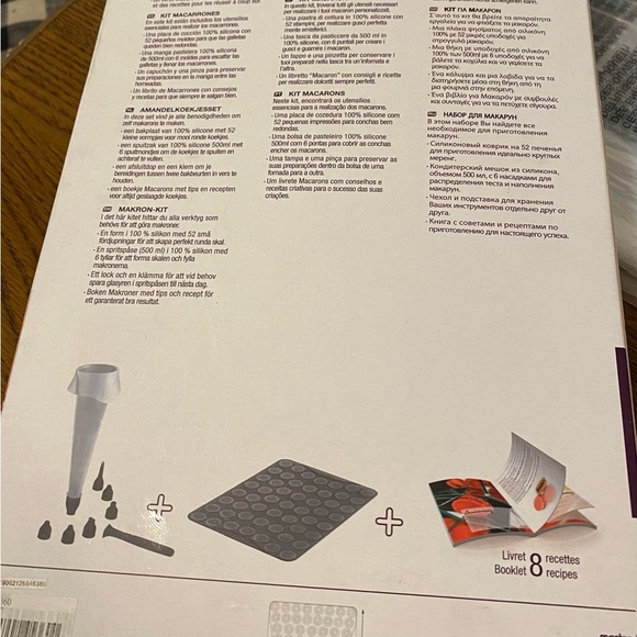 Mastrad(Paris) macarons kit new in box - Picture 8 of 9